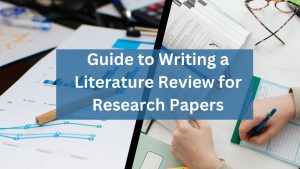 Writing a literature review for research papers